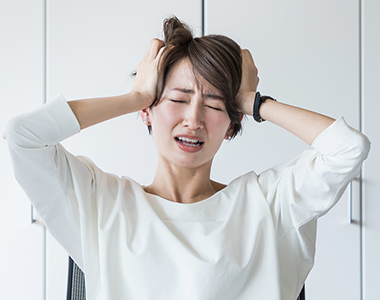 ちょっとしたことでイライラしたり集中力が続かない。